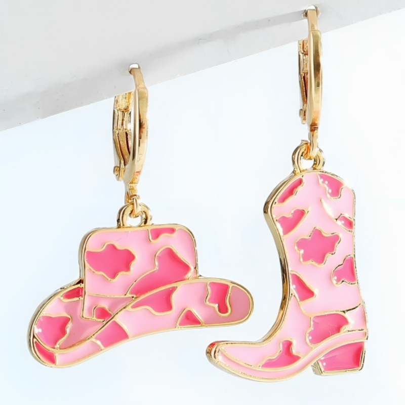 Cowpokes Cowboy Earrings - Bentley Maxwell