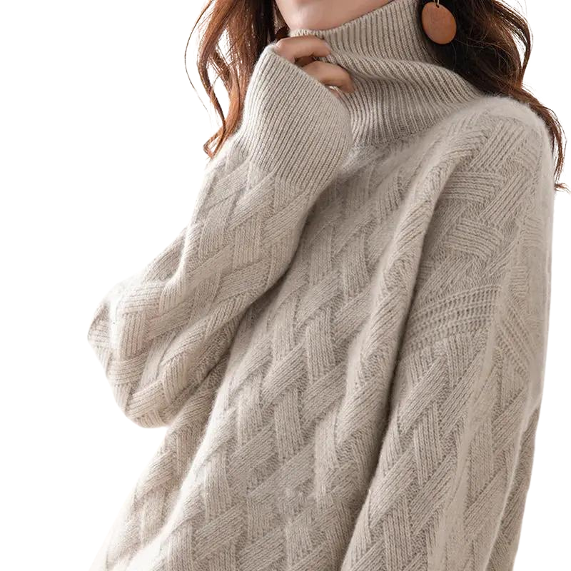 Valentina Cashmere Turtleneck - Bentley Maxwell