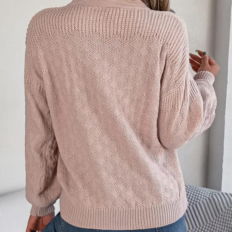 Athena V-neck Sweater - Bentley Maxwell