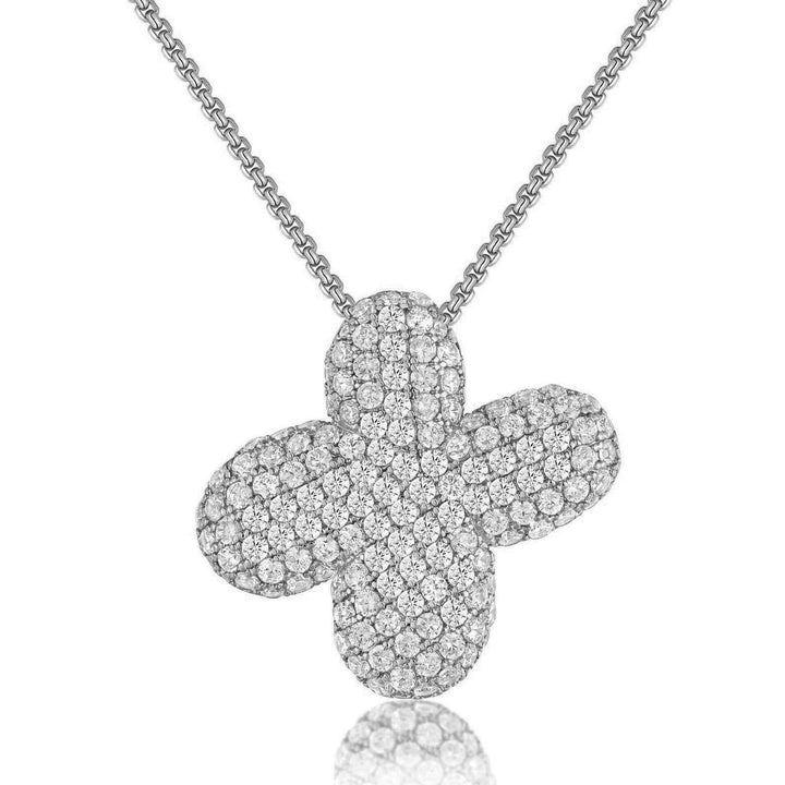 14K Gold Bubble Letter Necklace - Bentley Maxwell