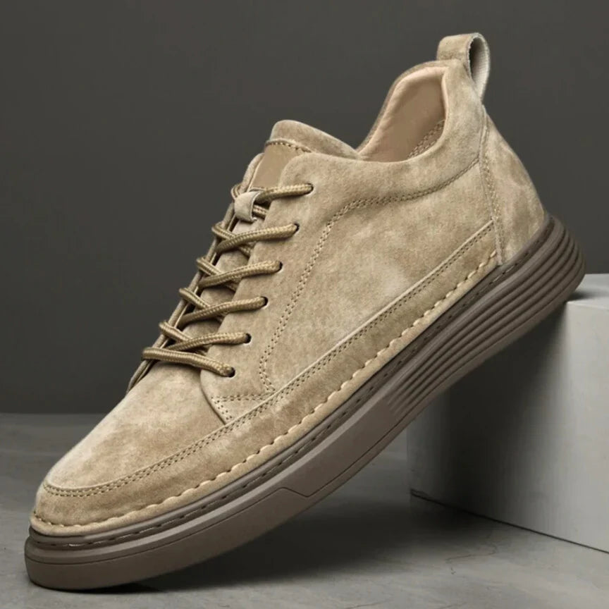 Romano™ - Italian Leather Sneakers - Bentley Maxwell