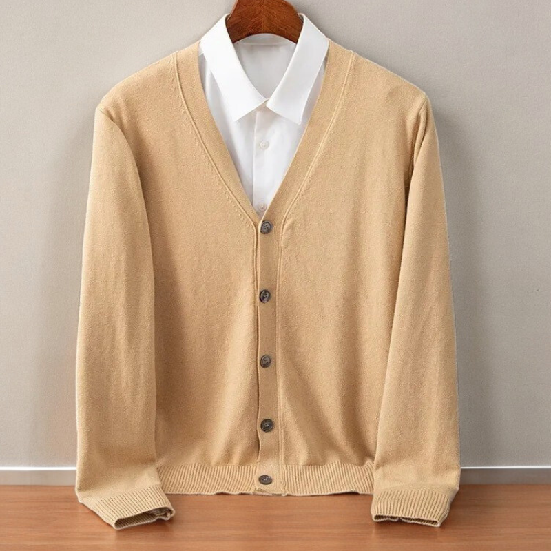 Santorini Cashmere Cardigan - Bentley Maxwell