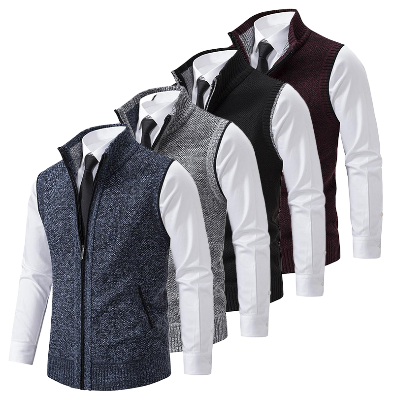 Miguel-Diego Timeless Fleece Vest - Bentley Maxwell