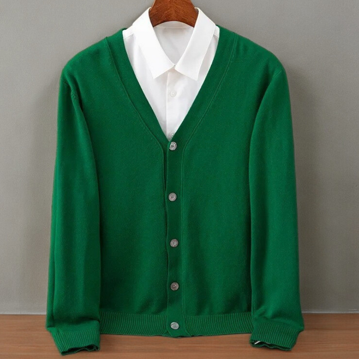 Santorini Cashmere Cardigan - Bentley Maxwell