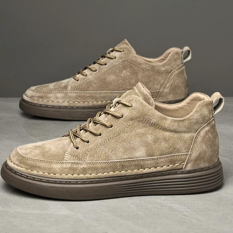 Romano™ - Italian Leather Sneakers - Bentley Maxwell