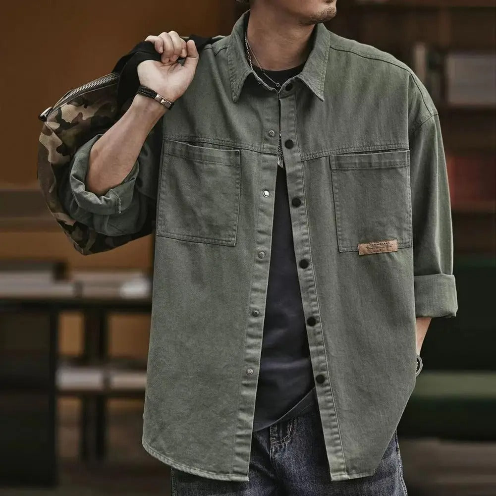 Mason™ Vintage Vibe Button-Up - Bentley Maxwell