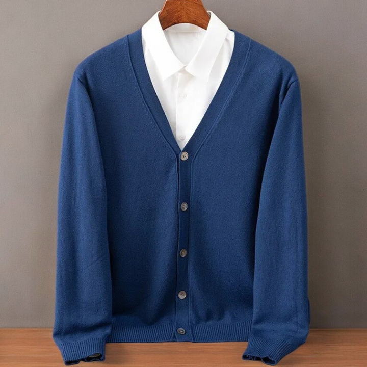 Santorini Cashmere Cardigan - Bentley Maxwell