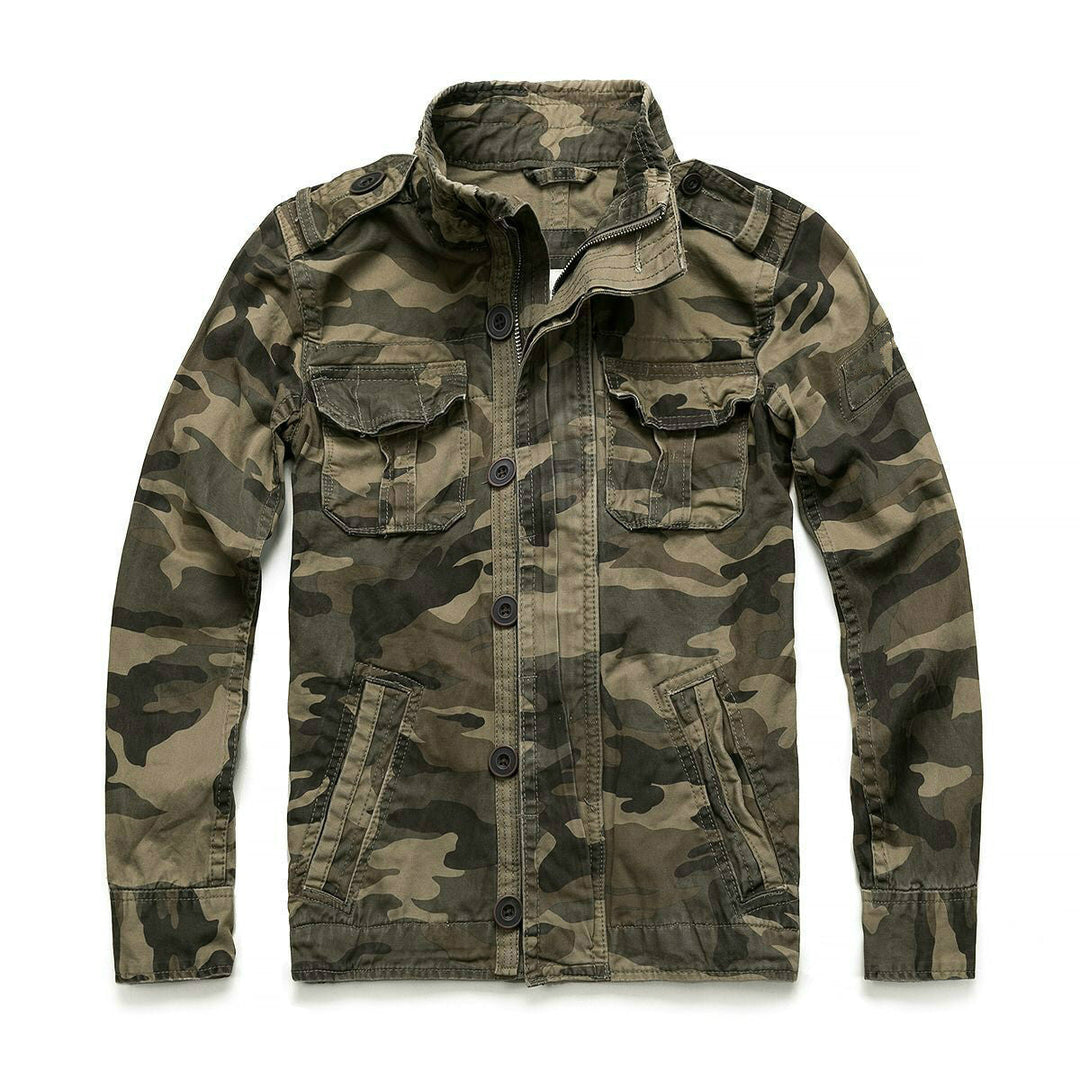 Military Spring Camo Jacket - Bentley Maxwell