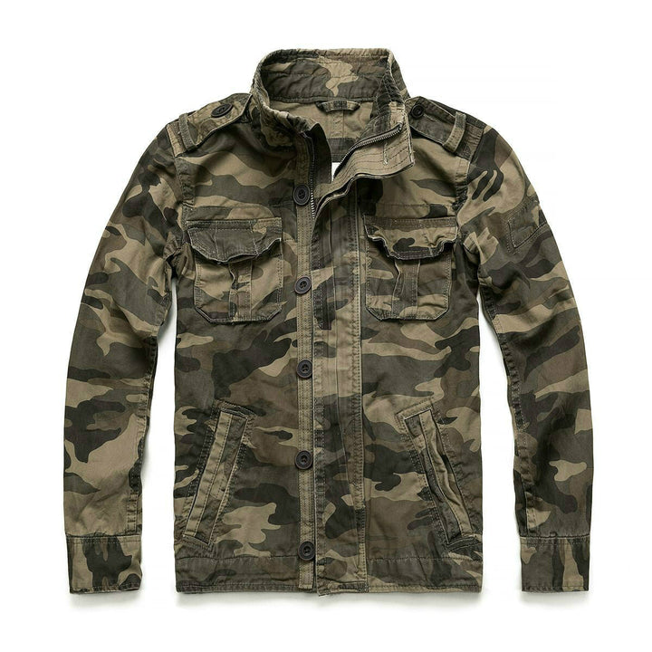 Military Spring Camo Jacket - Bentley Maxwell