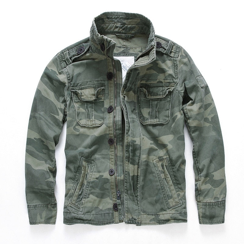 Military Spring Camo Jacket - Bentley Maxwell