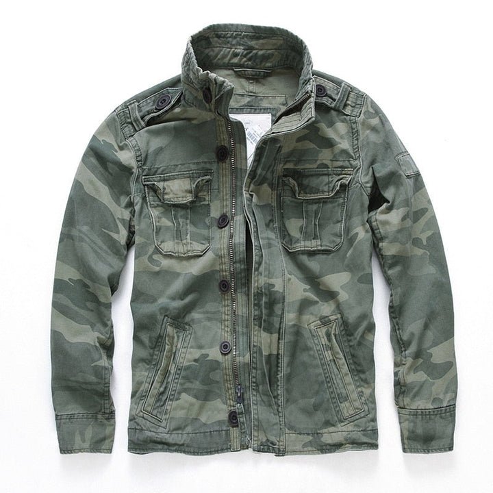 Military Spring Camo Jacket - Bentley Maxwell