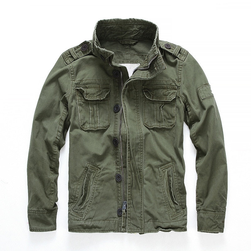 Military Spring Camo Jacket - Bentley Maxwell