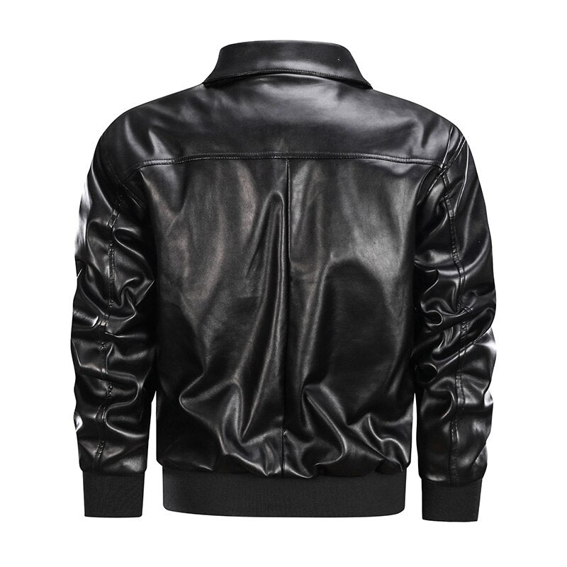 American Soft Air Force Pilot Leather Jacket - Bentley Maxwell
