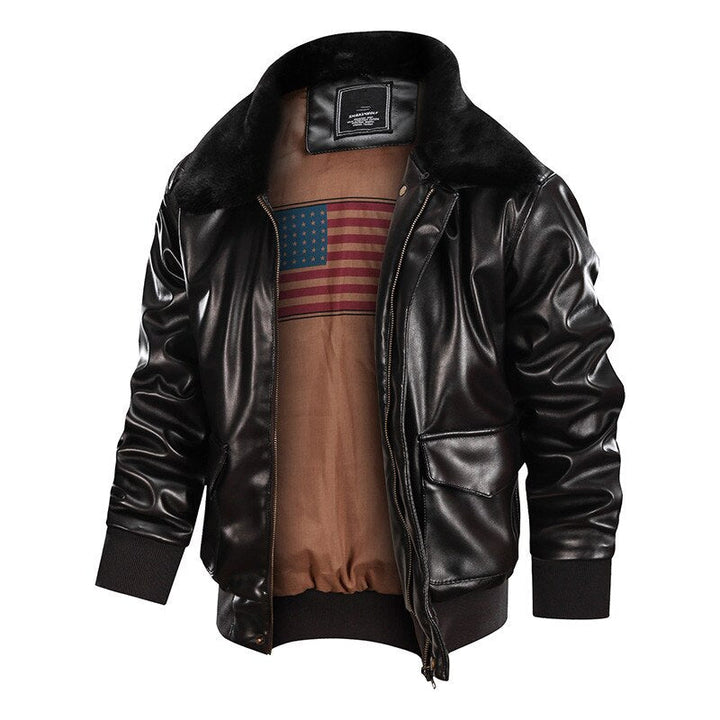 American Soft Air Force Pilot Leather Jacket - Bentley Maxwell