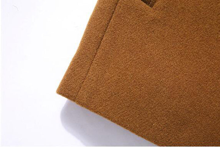 Wool Cashmere Detachable Scarf Coat - Bentley Maxwell